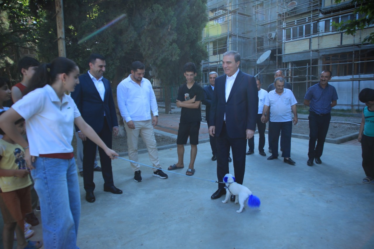Niyazi Bayramov növbəti “ABAD məhəllə” ilə tanış oldu - FOTOLAR
